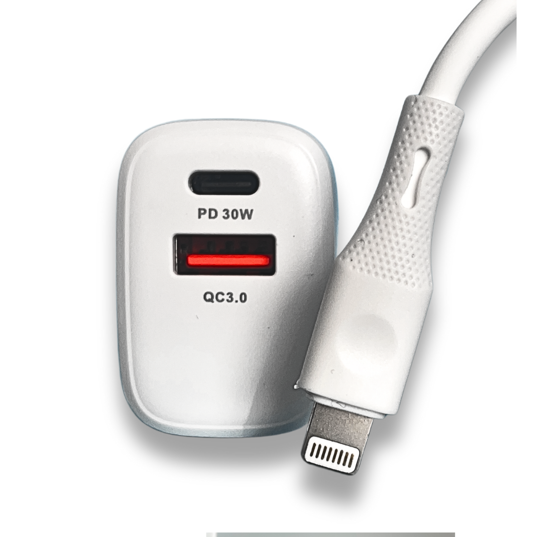 CHARGER SET 30W | IPH TO USB-C