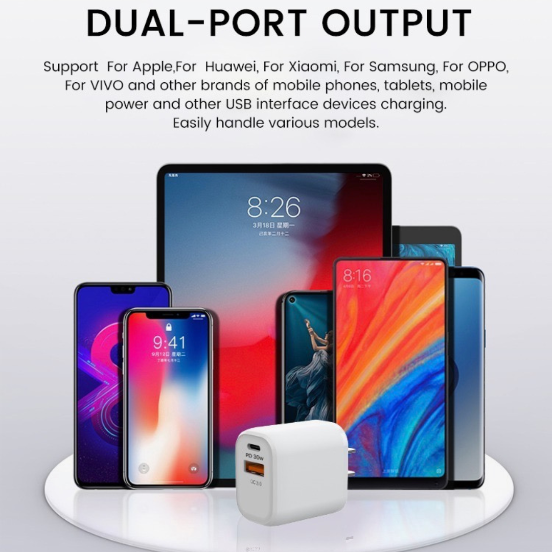 CHARGER SET 30W | USB-C TO USB-C
