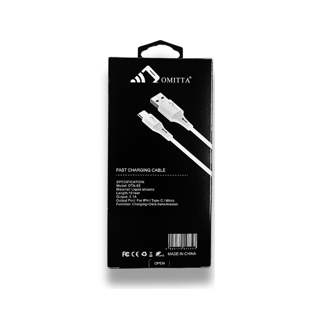 10FT CABLE | TYPE-C TO USB