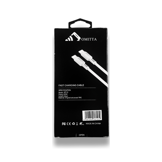 4FT PD CABLE | USB-C TO USB-C 60W