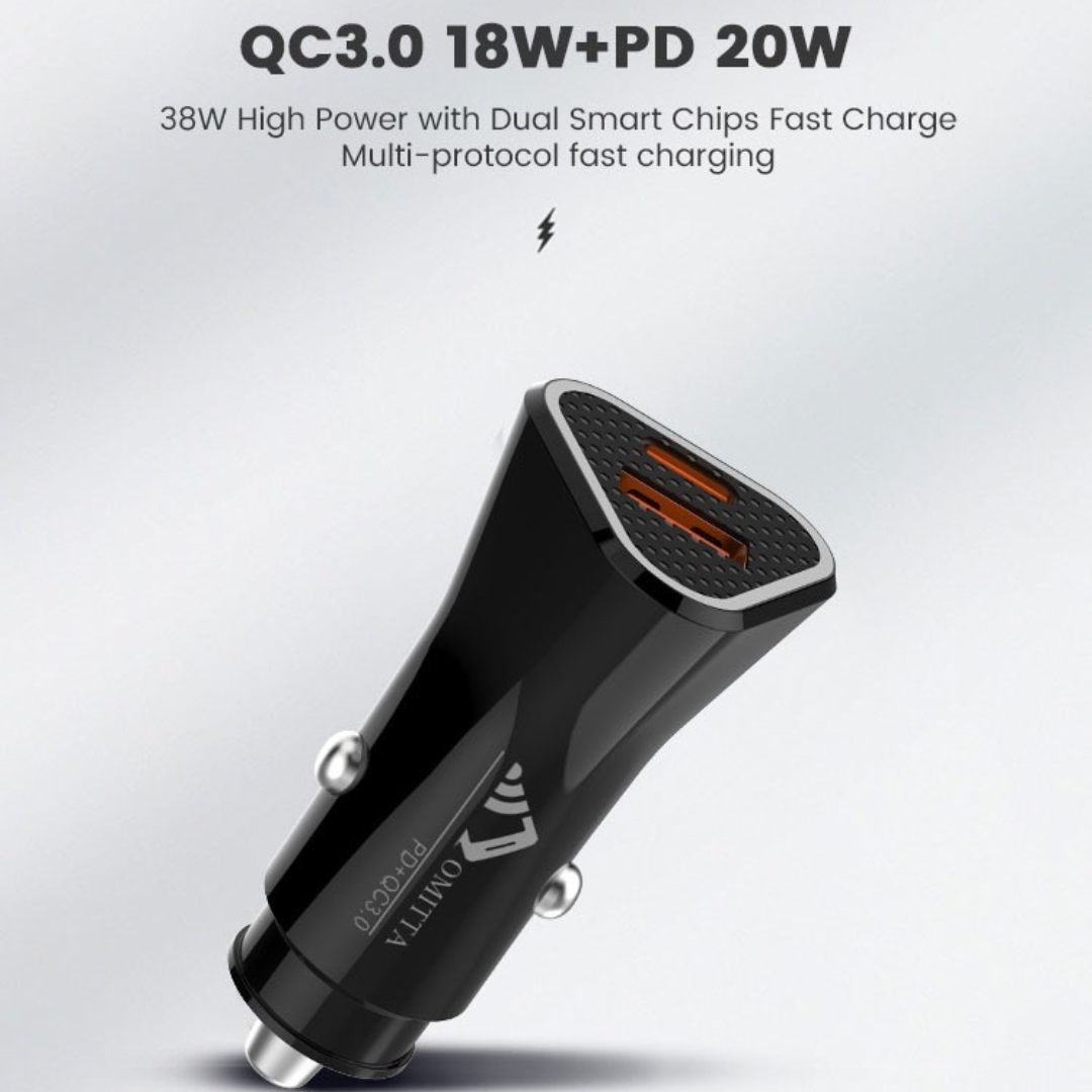 CAR CHARGER ADAPTER | 38W