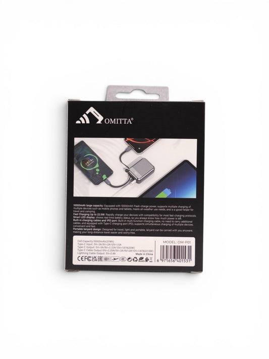 Mini Pocket Size Power Bank 10,000 mAh