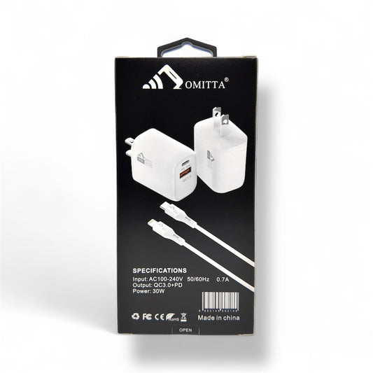 CHARGER SET 30W | IPH TO USB-C