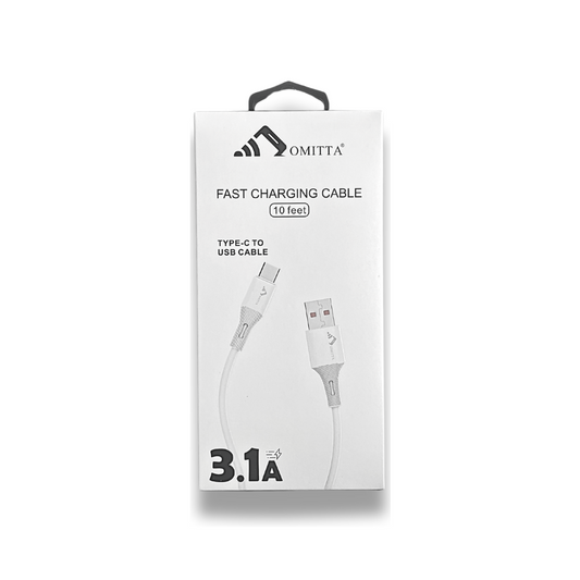 10FT CABLE |  TYPE-C TO USB