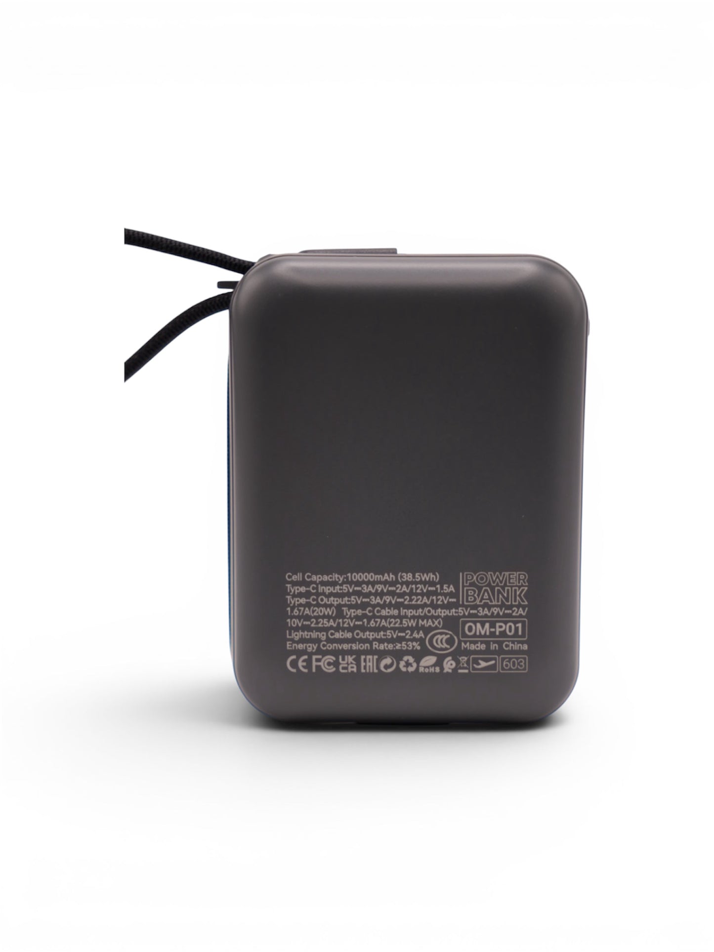 Mini Pocket Size Power Bank 10,000 mAh