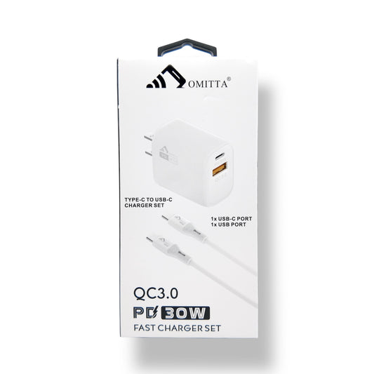 CHARGER SET 30W | USB-C TO USB-C
