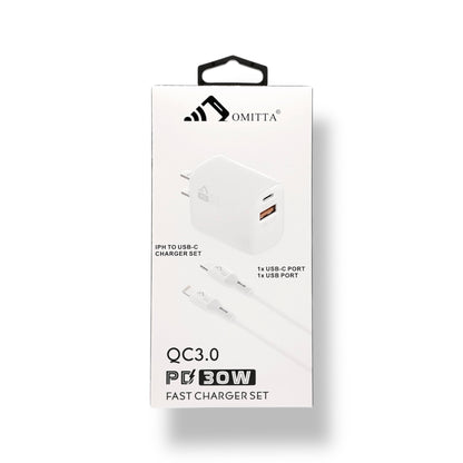 CHARGER SET 30W | IPH TO USB-C