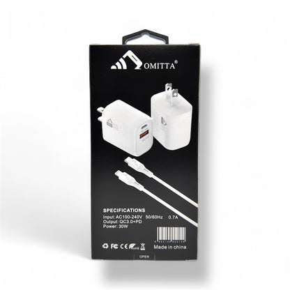 CHARGER SET 30W | IPH TO USB-C