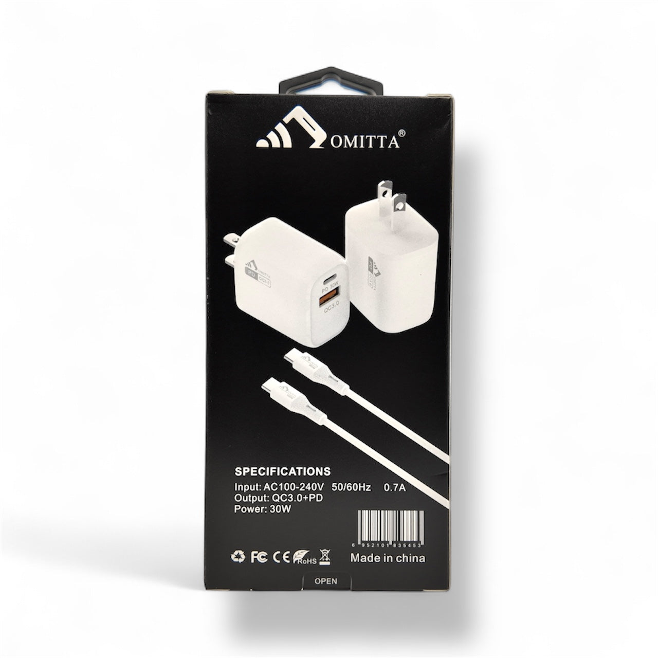 CHARGER SET 30W | USB-C TO USB-C